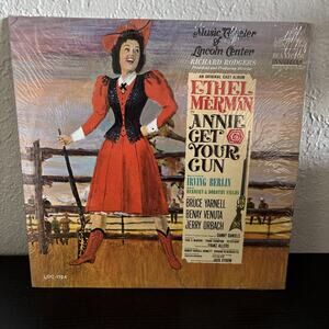Annie Get Your Gun LP Ethel Merman Original Cast RCA LSO-1124 1966 Vinyl Record
